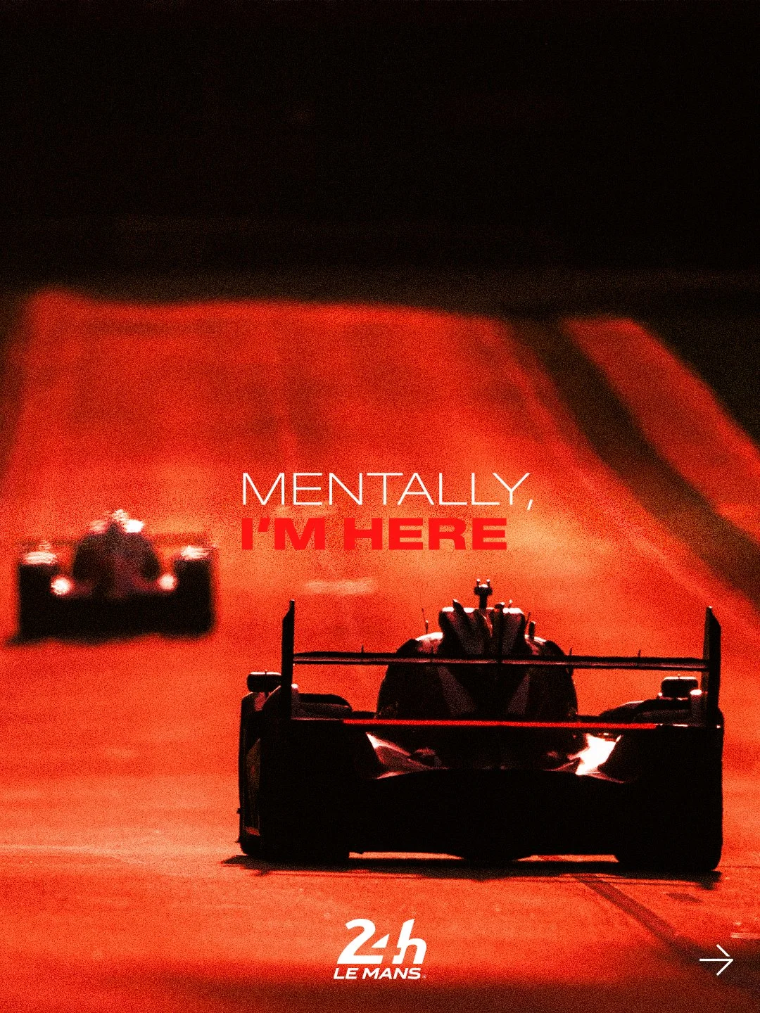 Mentally I am here!